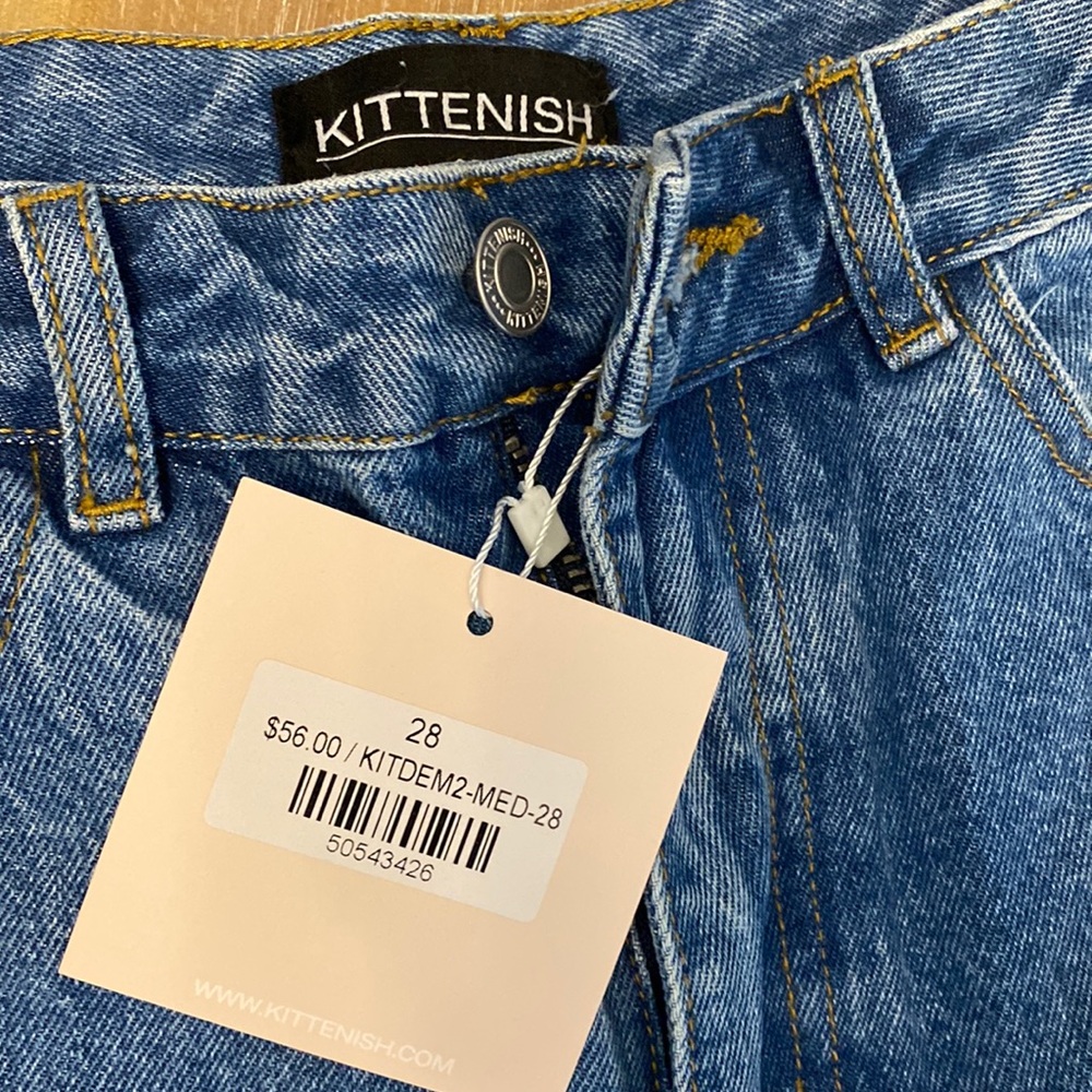 Kittenish jeans